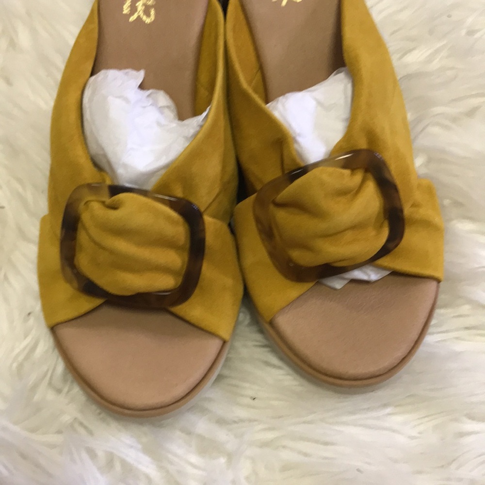 Pinaz Suede Slide Espadrilles - Picture 6 of 7